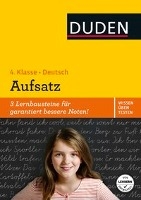 Wissen - Üben - Testen: Deutsch - Aufsatz 4. Klasse voorzijde