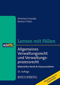 Allgemeines Verwaltungsrecht und Verwaltungsprozessrecht