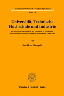 Universität, Technische Hochschule und Industrie.