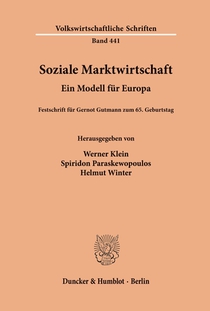 Soziale Marktwirtschaft.