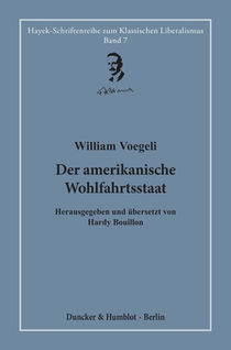 Voegeli, W: Der amerikanische Wohlfahrtsstaat.
