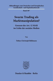 Swarm Trading als Marktmanipulation?