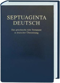 Septuaginta Deutsch voorzijde