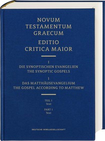 Novum Testamentum Graecum, Editio Critica Maior (ECM) I.1/1: The Gospel According to Matthew, Text