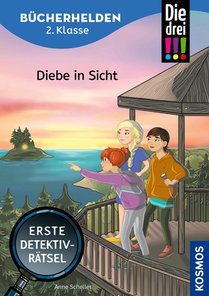 Die drei !!!, Bücherhelden 2. Klasse, Diebe in Sicht voorzijde