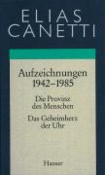 Gesammelte Werke 04. Aufzeichnungen 1942 - 1985 voorzijde