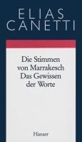 Gesammelte Werke 06. Die Stimmen von Marrakesch / Das Gewissen der Worte voorzijde