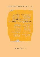 A Grammar of Biblical Hebrew