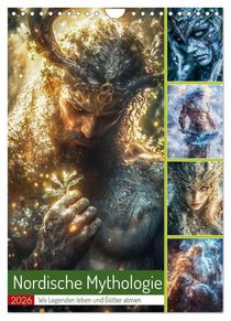 Nordische Mythologie (Wandkalender 2026 DIN A4 hoch), CALVENDO Monatskalender