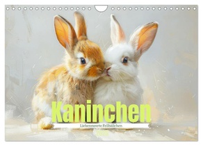 Kaninchen - Liebenswerte Fellbällchen (Wandkalender 2026 DIN A4 quer), CALVENDO Monatskalender