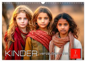 Kinder verzaubern uns (Wandkalender 2026 DIN A3 quer), CALVENDO Monatskalender