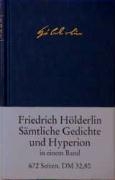 Sämtliche Gedichte und >Hyperion< voorzijde