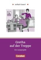 Gretha auf der Treppe