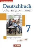 Deutschbuch 7. Jahrgangsstufe. Schulaufgabentrainer mit Lösungen. Gymnasium Bayern voorzijde