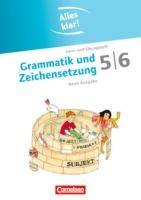 Alles klar! Deutsch. Sekundarstufe I 5./6. Schuljahr. Grammatik und Zeichensetzung voorzijde