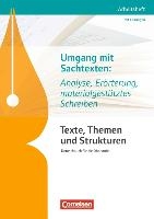 Texte, Themen und Strukturen. Umgang mit Sachtexten: Analyse, Erörterung, materialgestütztes Schreiben voorzijde