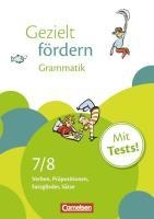 Gezielt fördern 7./8. Schuljahr. Grammatik voorzijde