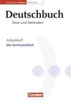 Deutschbuch. Arbeitsheft. Oberstufe. Gymnasium. Bayern voorzijde