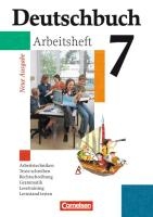 Deutschbuch Gymnasium 7. Schuljahr. Arbeitsheft mit Lösungen. Allgemeine Ausgabe. Neubearbeitung