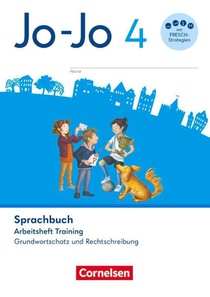 Jo-Jo Sprachbuch 4. Schuljahr - Allgemeine Ausgabe 2024 - Arbeitsheft Training - Grundwortschatz und Rechtschreibung