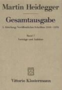 Gesamtausgabe. 4 Abteilungen / 1. Abt: Veröffentlichte Schriften / Vorträge und Aufsätze (1936-1953) voorzijde