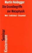 Gesamtausgabe Abt. 2 Vorlesungen Bd. 29/30. Die Grundbegriffe der Metaphysik voorzijde