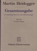 Gesamtausgabe Bd. 90. Zu Ernst Jünger voorzijde