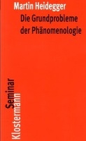 Die Grundprobleme der Phänomenologie