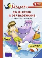 EIN NILPFERD IN DER BADEWANNE - Leserabe 1. Klasse - Erstlesebuch für Kinder ab 6 Jahren voorzijde