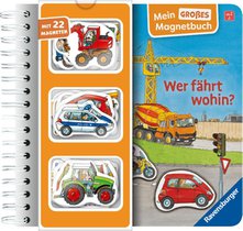 Mein großes Magnetbuch - Wer fährt wohin?