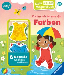 Play+ Mein Spiel mit-Magnetbuch Komm, wir lernen die Farben - ab 18 Monate