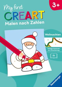 My first CreArt Malen nach Zahlen ab 3 - Weihnachten