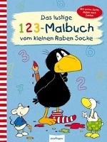 Der kleine Rabe Socke: Das lustige 1 2 3 - Malbuch vom kleinen Raben Socke voorzijde