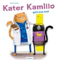 Kater Kamillo geht zum Arzt voorzijde