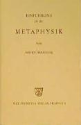 Gesamtausgabe Abt. 2 Vorlesungen Bd. 40. Einführung in die Metaphysik