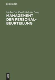 Management Der Personalbeurteilung