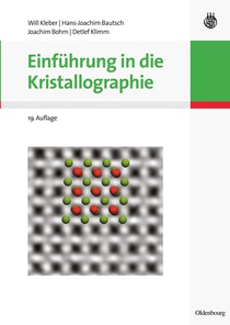 Einfuhrung in Die Kristallographie