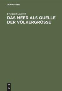 Das Meer ALS Quelle Der Volkergroße