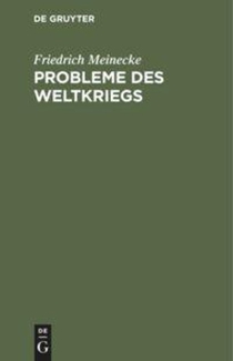 Probleme Des Weltkriegs