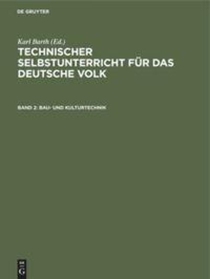 Bau- Und Kulturtechnik