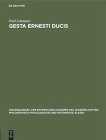 Gesta Ernesti Ducis