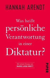 Was heißt persönliche Verantwortung in einer Diktatur? voorzijde