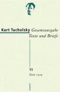 Gesamtausgabe 11. Texte 1929 voorzijde