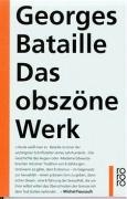 Das obszöne Werk voorzijde