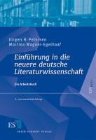 Einführung in die neuere deutsche Literaturwissenschaft voorzijde