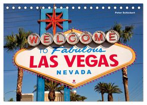 Las Vegas (Tischkalender 2026 DIN A5 quer), CALVENDO Monatskalender