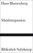 Matthäuspassion voorzijde