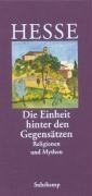 'Die Einheit hinter den Gegensätzen' voorzijde