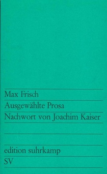 Ausgewählte Prosa
