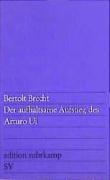 Der aufhaltsame Aufstieg des Arturo Ui